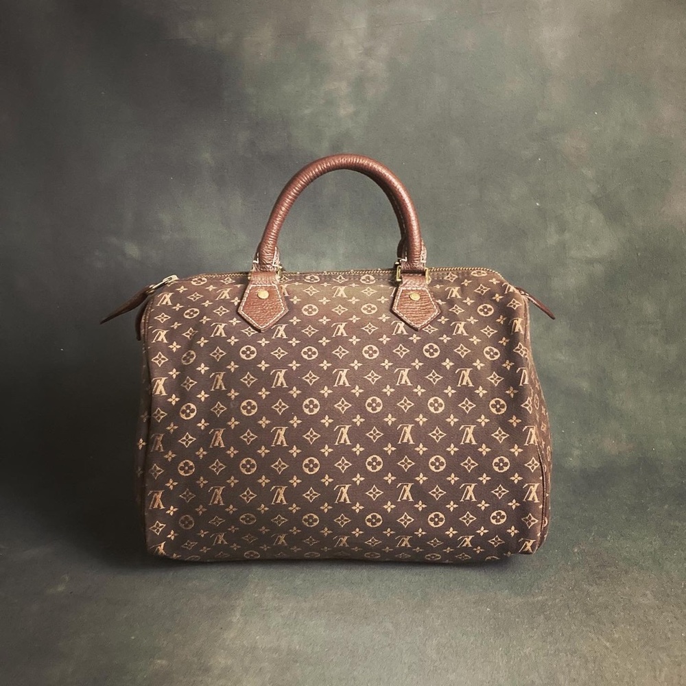 Louis Vuitton Monogram Mini Lin Idylle Speedy 30